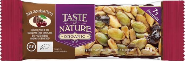 Biologische Taste of Nature Kers chocolade reep