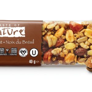 Biologische Taste of Nature Brazil Nut reep met bio paranoten